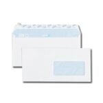 500 Enveloppes américaines SAM 115×225 mm – 90g/m² Avec fenêtre