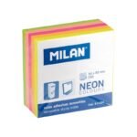 BLOC DE 250 NOTES AUTOCOLLANTE COULEURS NEON 50 X 50 REF 411501
