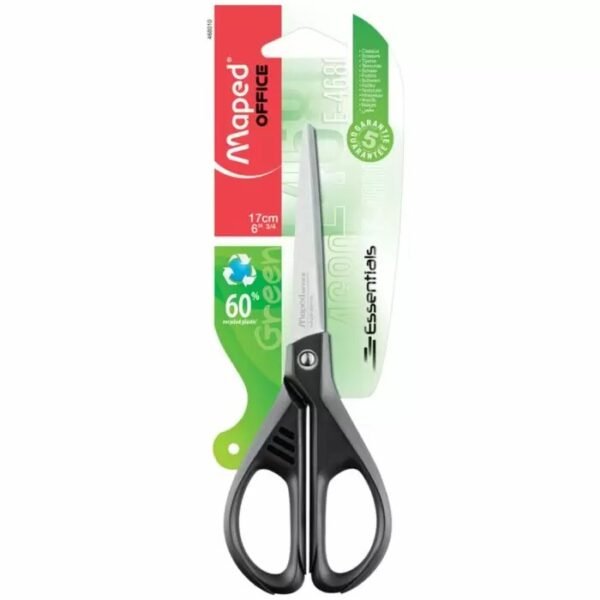 CISEAUX 17 CM MAPED ESSENTIALS GREEN REF 468010