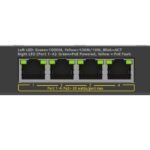 Switch NETGEAR 5 ports gigabit 100/1000 Mbps dont 4 PoE+ (GS305P-300EUS)
