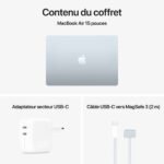 Apple MacBook Air M4 15 pouces (2025) Bleu ciel 16Go/512 Go – Image 2
