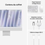 Apple iMac M4 (2024) 24″ 16 Go 256 Go Silver (MWUU3FN/A) – Image 2