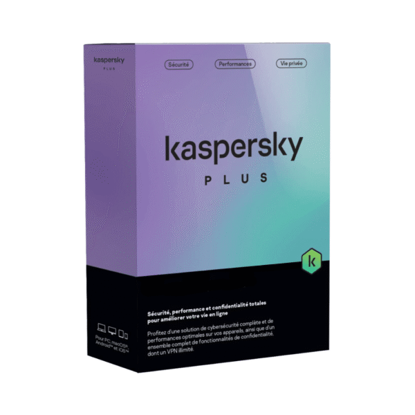 KASPERSKY PLUS Antivirus 10 Postes / 1 an (KL10428BKFS-25FFP_MA)